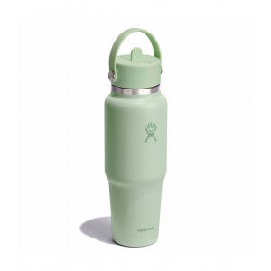 Hydro Flask 32 oz (946 ml) Wide Mouth Travel Bottle with Flex Straw Cap