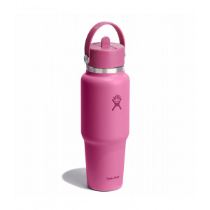 Hydro Flask 32 oz (946 ml) Wide Mouth Travel Bottle with Flex Straw Cap