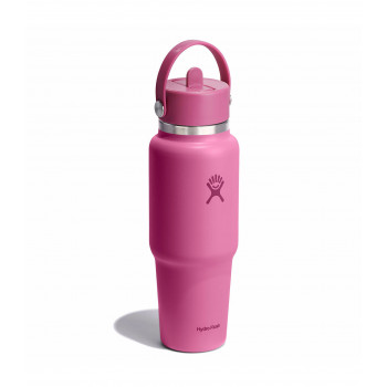 Hydro Flask 32 oz (946 ml) Wide Mouth Travel Bottle with Flex Straw Cap