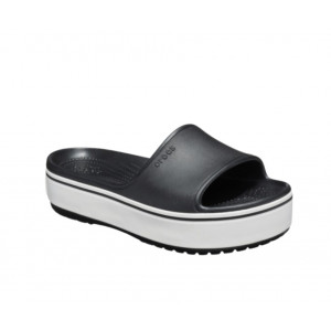 Crocband Round Toe Platform Slides
