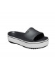 Crocband Round Toe Platform Slides